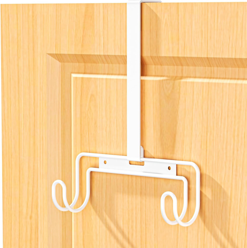 White 2‑in‑1 Ironing Board Holder