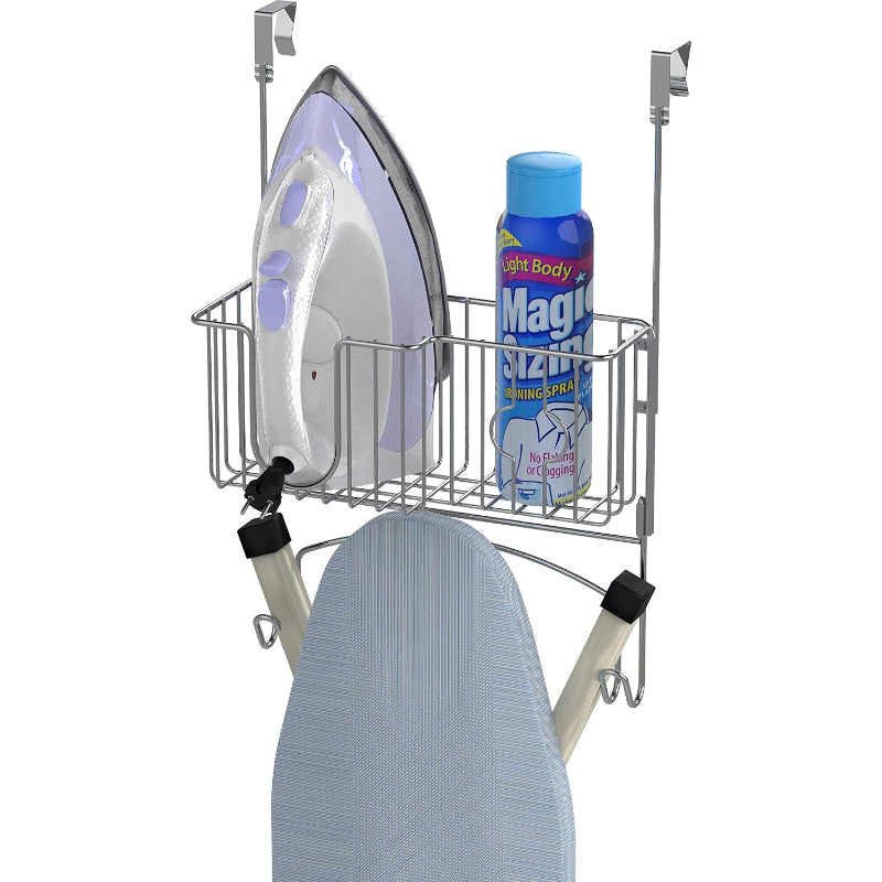 Over‑the‑Door Ironing Board Holder