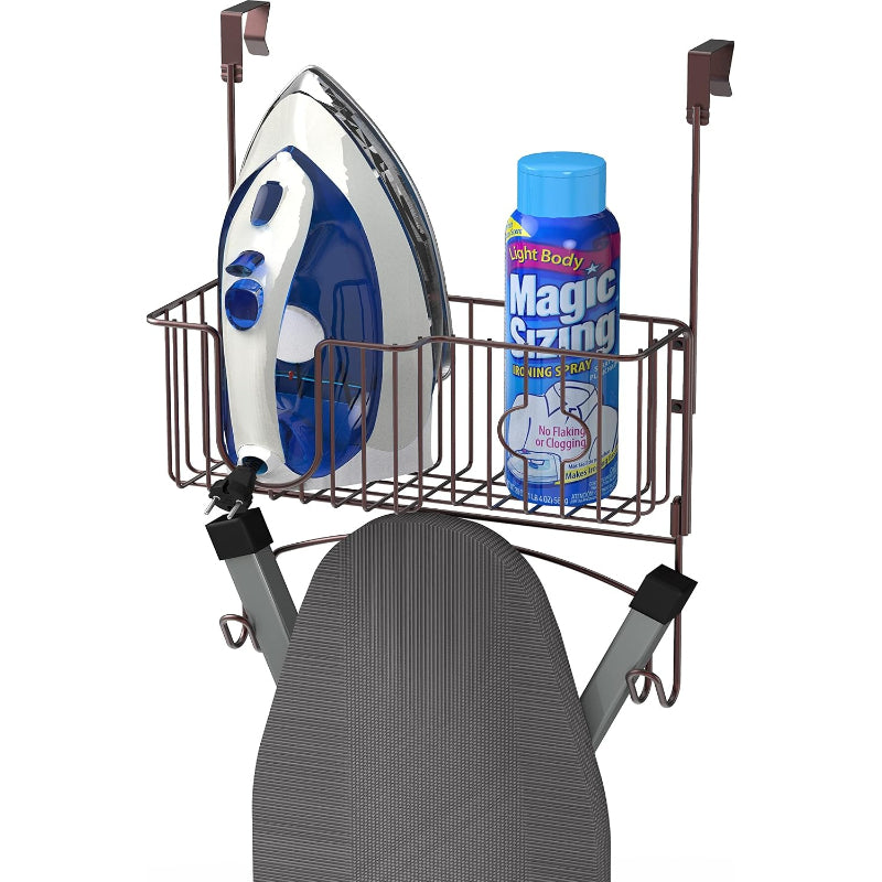 Over‑the‑Door Ironing Board Holder